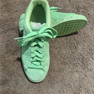 Puma Mint Green Women's Sneakers